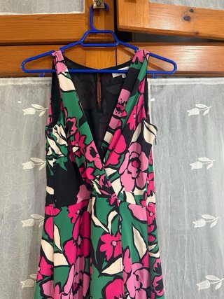 Vestido largo estampado floral , nuevo
