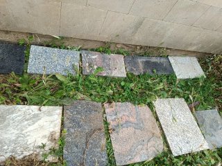 Losetas de mármol variadas