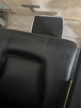 Sillón de barbero negro