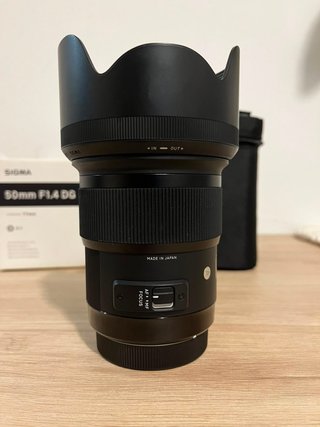 Sigma 50mm f/1.4 DG HSM Art Canon