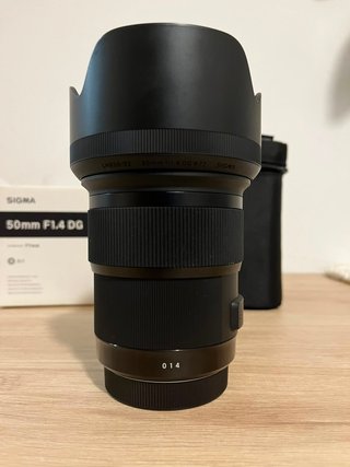Sigma 50mm f/1.4 DG HSM Art Canon