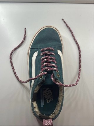 Vans Mid MTE borreguito verde petróleo