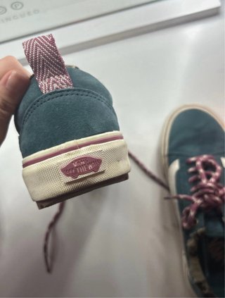 Vans Mid MTE borreguito verde petróleo