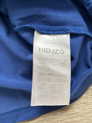 Camiseta Kenzo Paris Azul Original