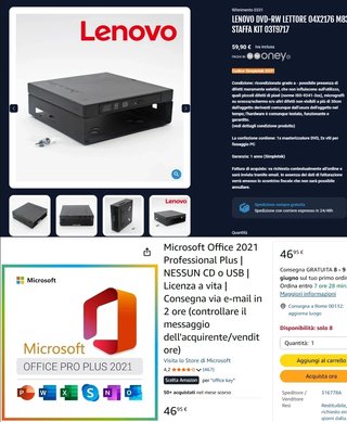 PC Intel i3 12 GB Ram 256 GB Nvme W11 e Office