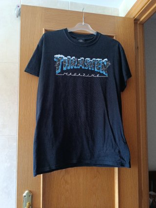 Camiseta Thrasher Negra Talla M