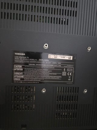 Televisor Toshiba 26 Negro
