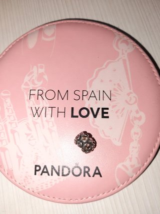 Charm Pandora Plata Circonitas Marrones