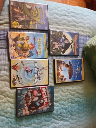 5 PELÍCULAS INFANTILES Y 1 ADULTOS