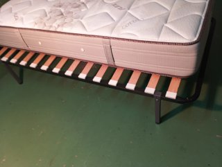 2 Colchones Flex 90cm con sus somieres