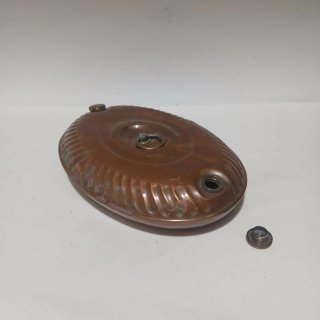 Calentador de agua cama cobre antiguo