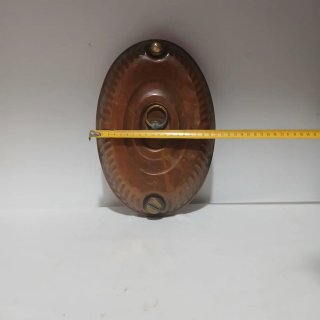 Calentador de agua cama cobre antiguo