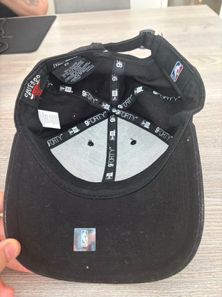 Gorra New Era Chicago Bulls 9FORTY Negra