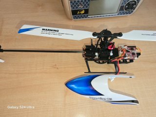 Helicóptero WLtoys V977 RTF 6CH