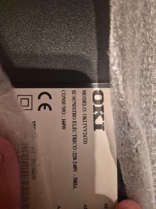 Televisor OKI 26" HD HDMI TDT