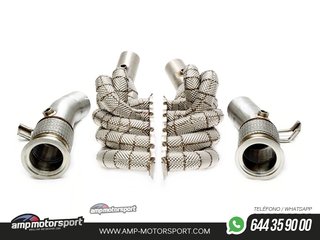 COLECTORES CON PROTECTOR TERMICO PARA AUDI R8 / LAMBORGHINI GALLARDO/HURACAN