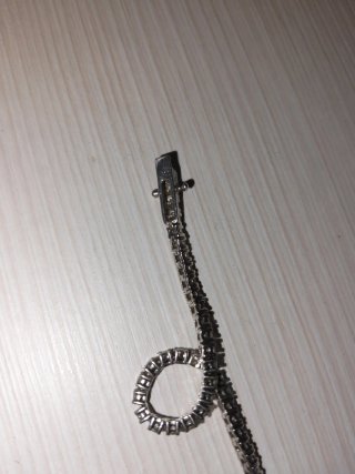 Pulsera Tenis Plata Circonitas