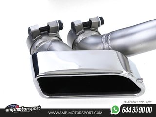 DIFUSOR TRASERO BRILLO BMW SERIE 5 F10/F11 + CONVERSIÓN A DOS SALIDAS V8