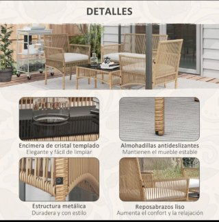 Conjunto de Muebles de Jardín