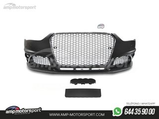 PARAGOLPES DELANTERO PARA AUDI A4 B8 LOOK RS CROMO CON PDC/SRA