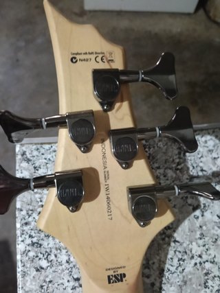 Bajo LTD F155DX Púrpura