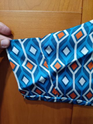 Blusón largo estampado talla única