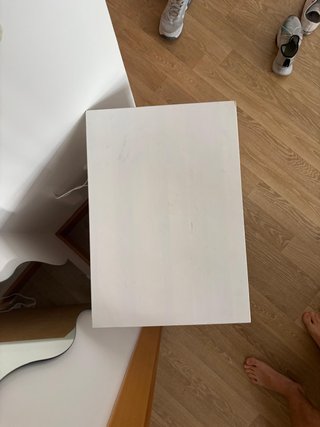 Mesita de noche HEMNES blanca (IKEA) – 2 cajones