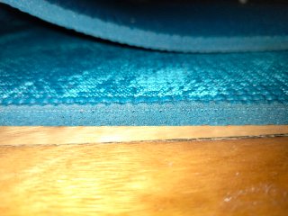 Esterilla Yoga Domyos 8mm Azul Estampada