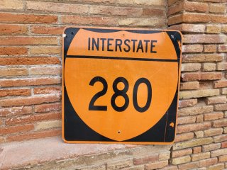 Señal US 101 Americana y 280 obras