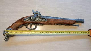 Pistola antigua de coleccionismo