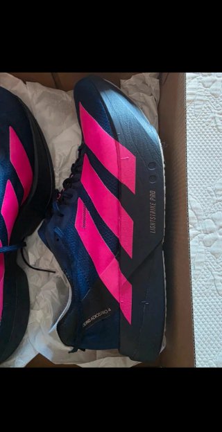 Adidas Adizero Adios Pro 4 Azul/Rosa