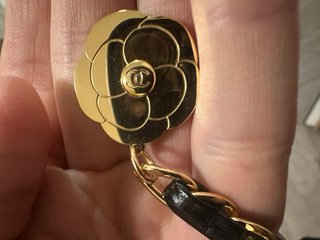 Cintura Chanel Oro y Negro
