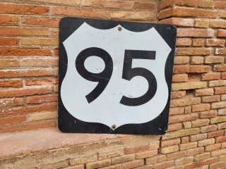 Señal Carretera Americana 95