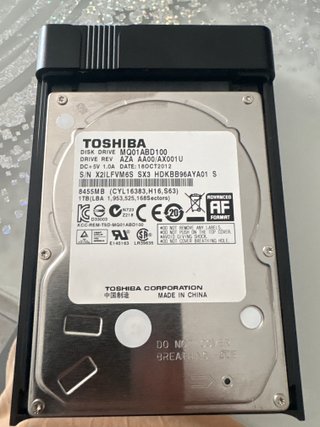 Toshiba MQ01ABD100 1TB Hard Disk Drive