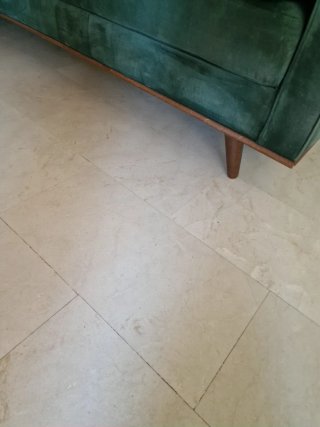 Sofá 3 plazas terciopelo verde