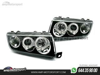 FAROS DELANTEROS OJOS DE ANGEL CCFL PARA SKODA FABIA