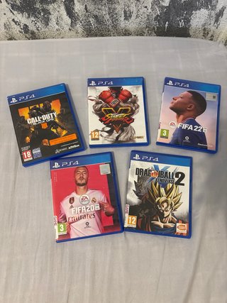 Lote 8 Juegos PS4: FIFA, Call of Duty, GTA V...