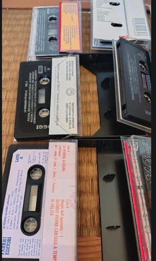 Lotto 6 musicassette lirica italiana