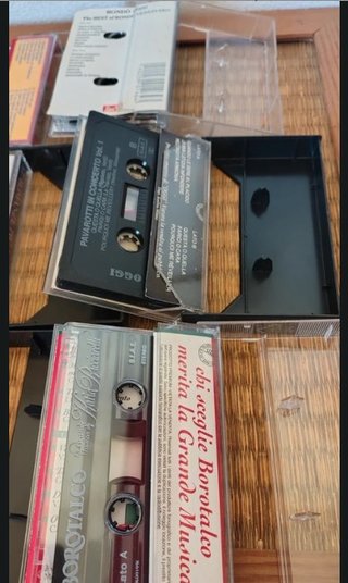 Lotto 6 musicassette lirica italiana