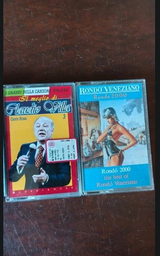 Lotto 6 musicassette lirica italiana
