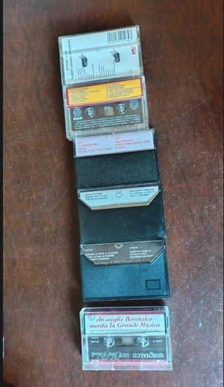 Lotto 6 musicassette lirica italiana