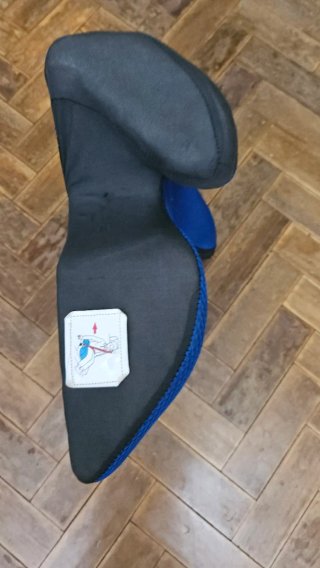 Alzador coche azul