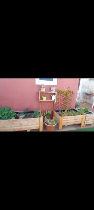 Jardineras Huerto Urbano Madera