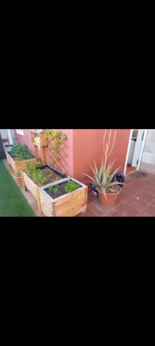 Jardineras Huerto Urbano Madera