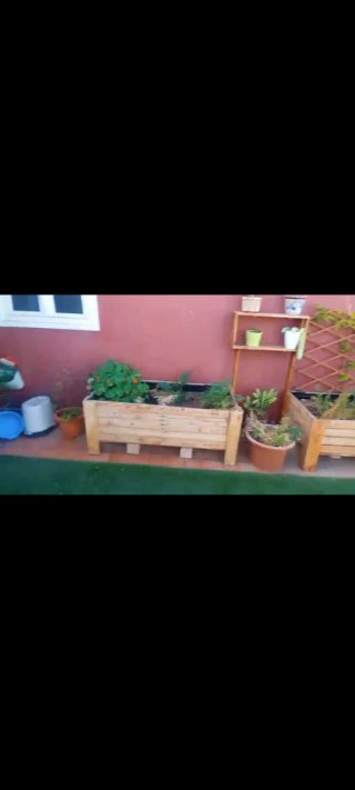 Jardineras Huerto Urbano Madera