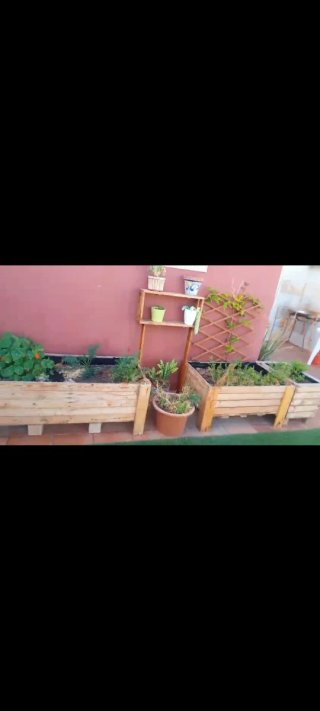 Jardineras Huerto Urbano Madera