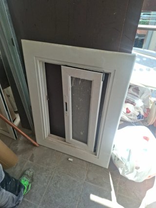 Ventana corredera aluminio 72x50