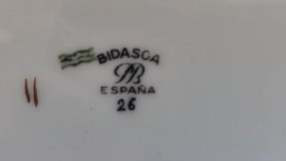 Juego de té de porcelana Bidasoa sin estrenar