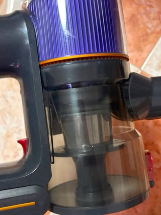Aspiradora escoba FYRAEN naranja/morada