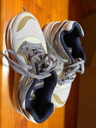 Zapatillas Le Coq Sportif beige/gris